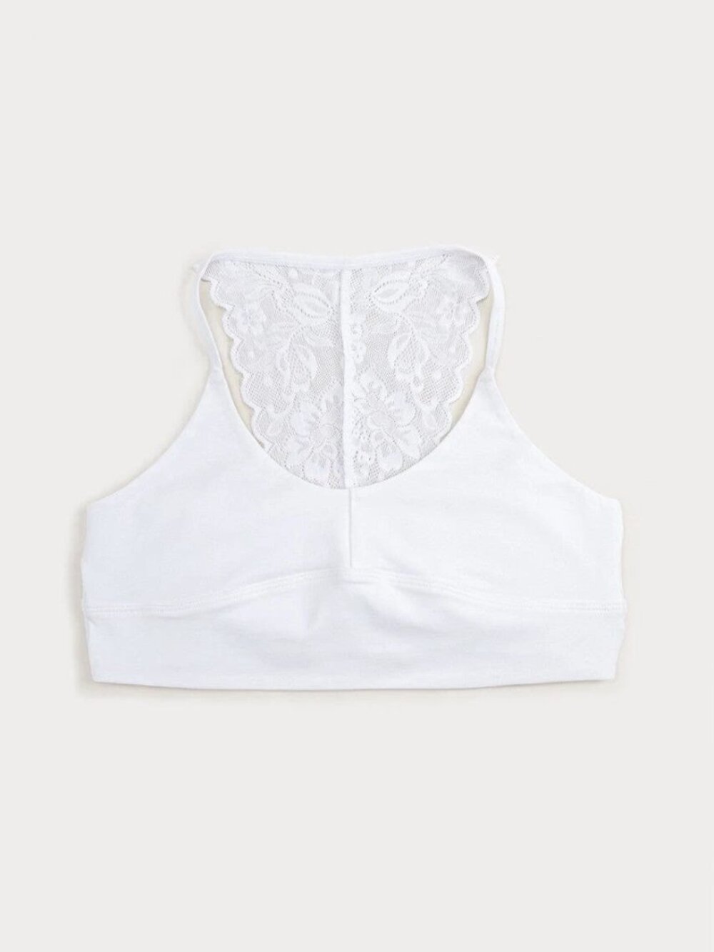 NEW Hello Franki Cotton Lace Bralette Youth 12